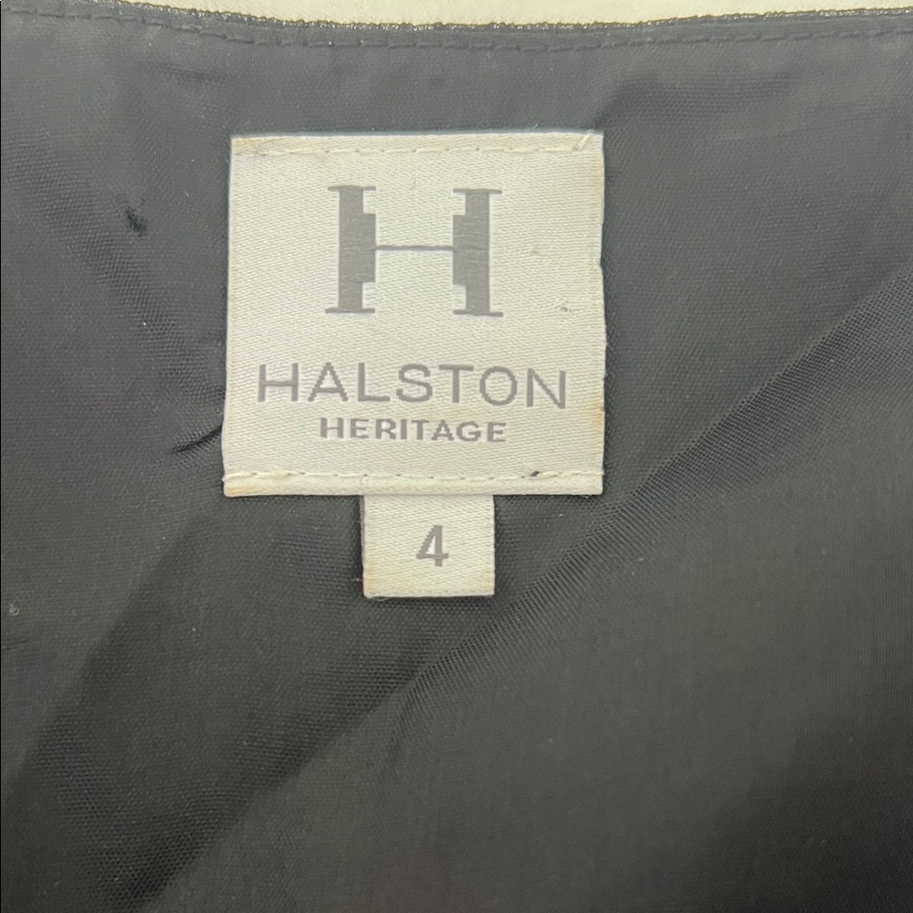 Elegant Black Halston Heritage Women's Top size 4‎ - Picture 5 of 9